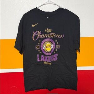 Nike Black Lakers Champions Tee